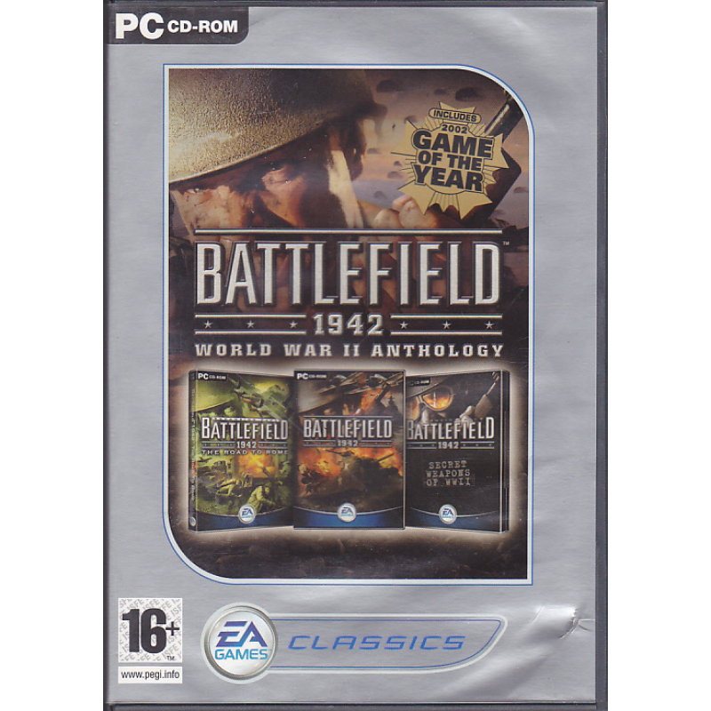 Battlefield 1942 World War II anthology PC